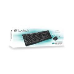 Logitech Wireless Combo MK270 teclado Ratón incluido USB QWERTY Italiano Negro