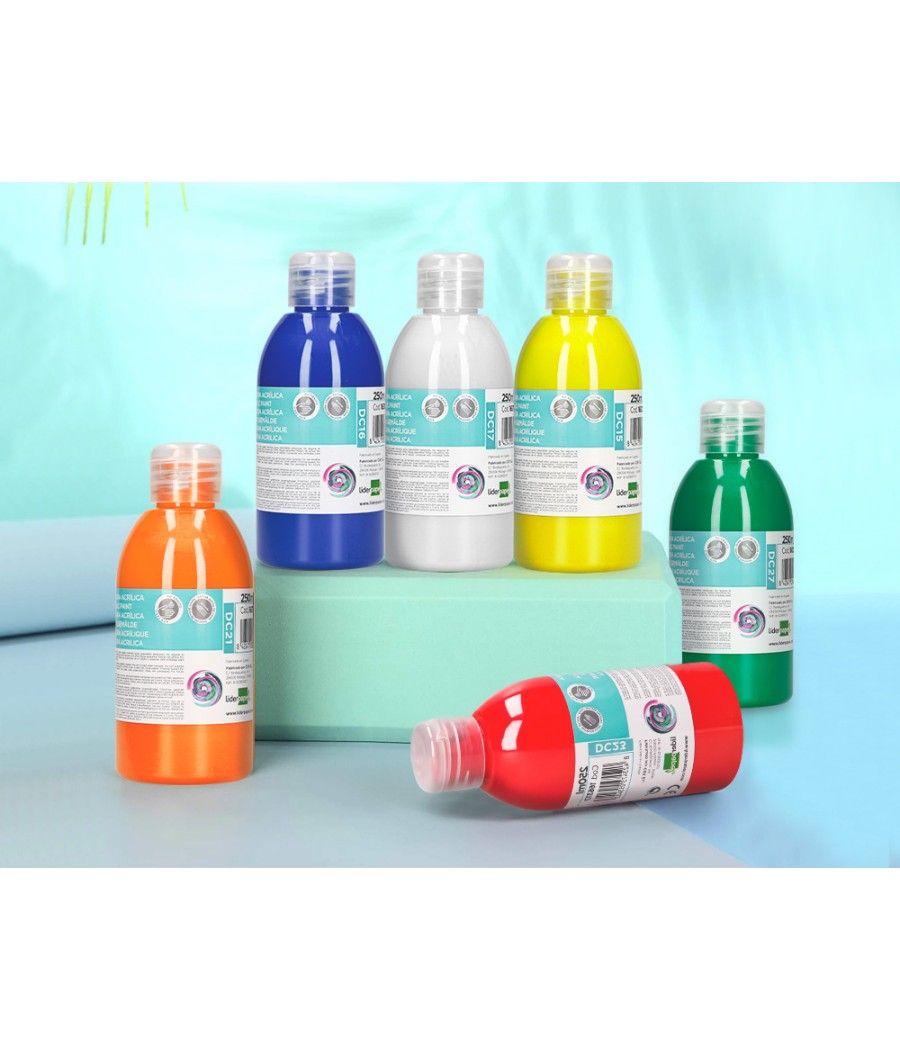 Pintura acrílica liderpapel bote de 250 ml violeta