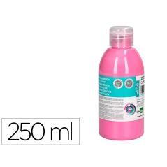 Pintura acrílica liderpapel bote de 250 ml rosa