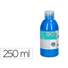 Pintura acrílica liderpapel bote de 250 ml cian