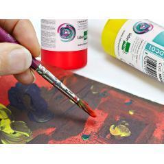 Pintura acrílica liderpapel bote de 80 ml violeta