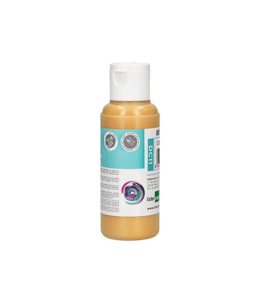 Pintura acrílica liderpapel bote de 80 ml carne