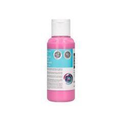 Pintura acrílica liderpapel bote de 80 ml rosa