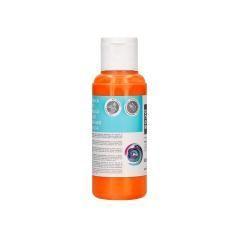 Pintura acrílica liderpapel bote de 80 ml naranja