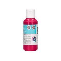 Pintura acrílica liderpapel bote de 80 ml magenta