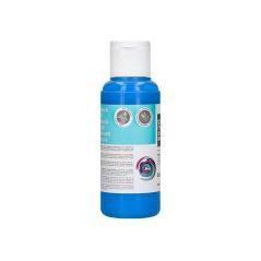 Pintura acrílica liderpapel bote de 80 ml cian