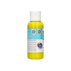 Pintura acrílica liderpapel bote de 80 ml amarillo