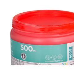 Pintura dedos liderpapel tarrina de 500 ml rojo