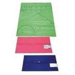Maped reglas 30cm - 15cm colores surtidos kit 5 piezas