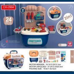 Roymart mini set herramientas 24 piezas  3 años