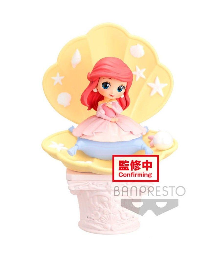 Figura banpresto q posket disney la sirenita ariel vestido rosa ver. b