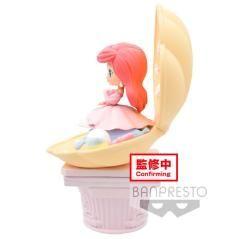 Figura banpresto q posket disney la sirenita ariel vestido rosa ver. b