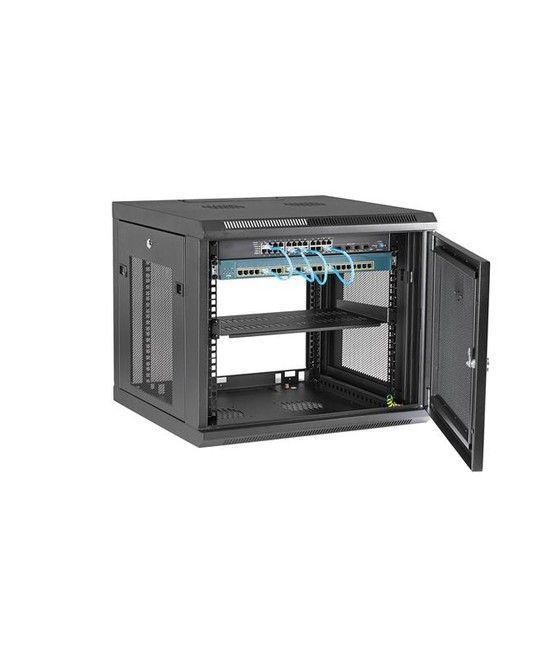 StarTech.com RK920WALM armario rack 9U Bastidor de pared Negro - Imagen 4