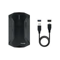 Tooq - caja externa gaming para discos de 2,5" hdd/ssd