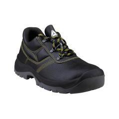 Zapatos de seguridad deltaplus piel crupon pigmentada suela pu bi densidad color negro talla 41