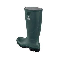 Botas deltaplus de seguridad stone pvc verde suela de tacos talla 47