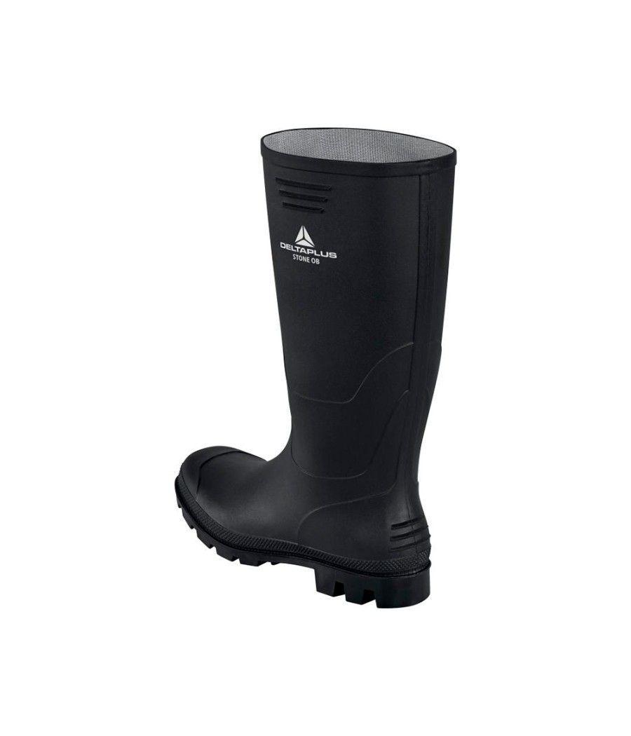 Botas deltaplus de seguridad stone pvc negro suela de tacos talla 48