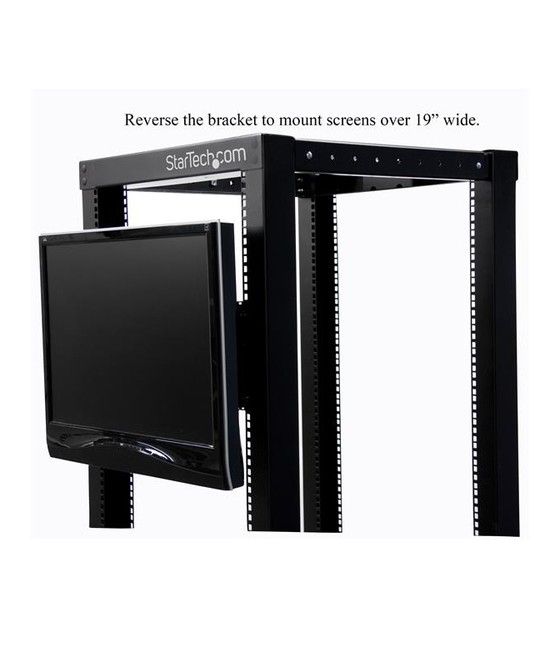StarTech.com Bracket Soporte Montura para Monitores VESA LCD en Rack Armario de 19" Pulgadas - Imagen 5