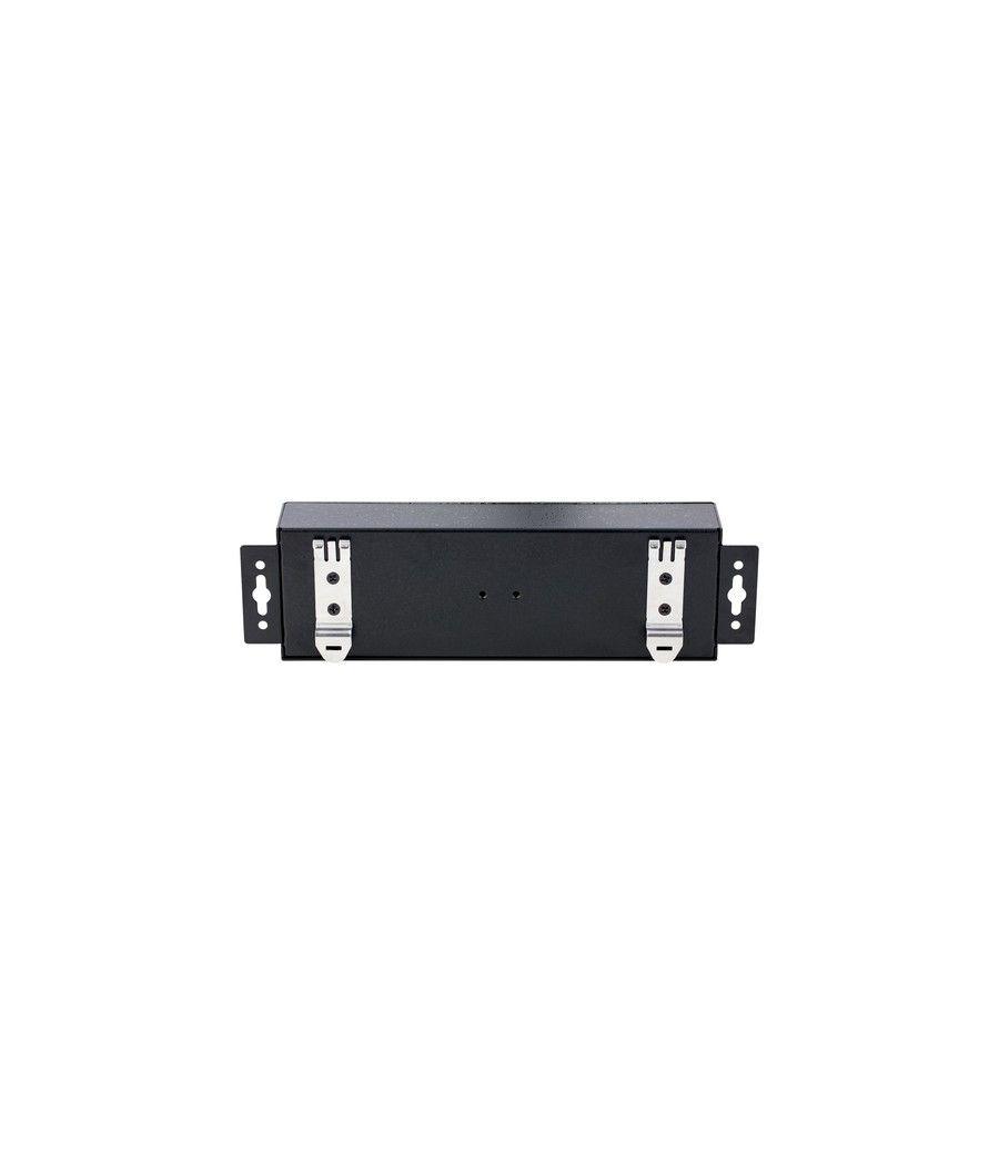 StarTech.com Hub Concentrador USB 2.0 de 10 Puertos - Hub USB Resistente con Protección de ESD de Nivel 4 - de Escritorio, Pared