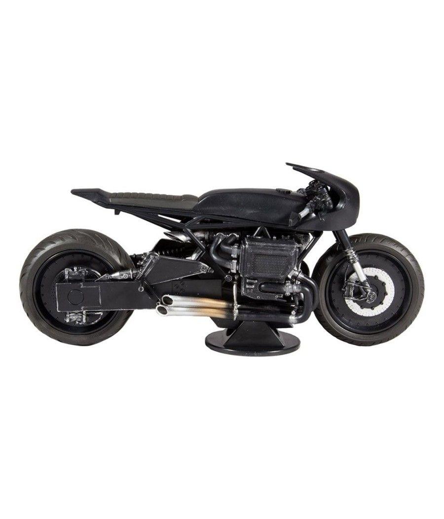 Figura mcfarlane toys dc multiverse the batman vehiculo batcycle