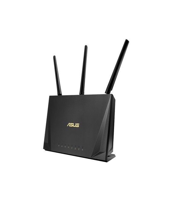 ASUS RT-AC85P router inalámbrico Gigabit Ethernet Doble banda (2,4 GHz / 5 GHz) 4G Negro - Imagen 1
