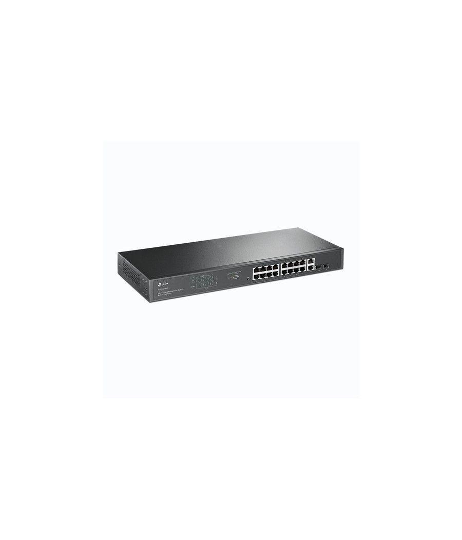 Tp-link - 16-port gigabit easy smart poe+switch - tl-sg1218mp