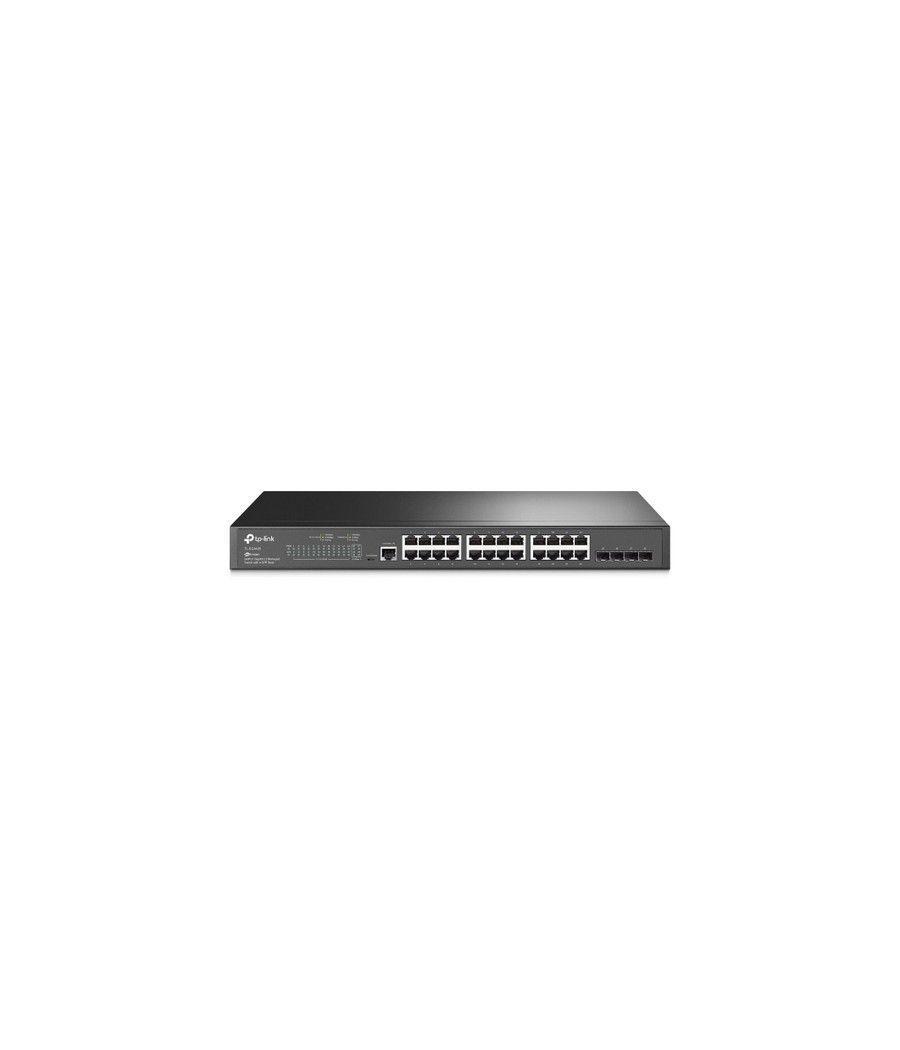 Tp-link tl-sg3428 switch gestionado l2 gigabit ethernet (10/100/1000) 1u negro
