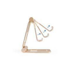 Tooq - soporte de sobremesa ajustable para teléfono / tablet hasta 10”