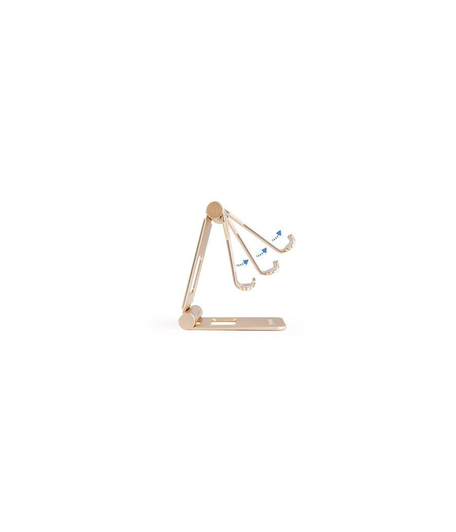 Tooq - soporte de sobremesa ajustable para teléfono / tablet hasta 10”