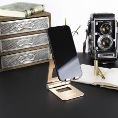 Tooq - soporte de sobremesa ajustable para teléfono / tablet hasta 10”