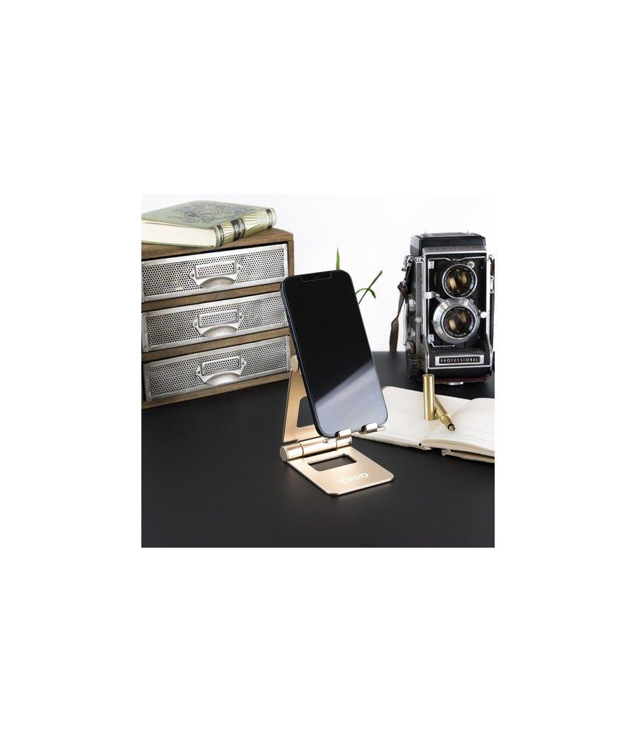 Tooq - soporte de sobremesa ajustable para teléfono / tablet hasta 10”