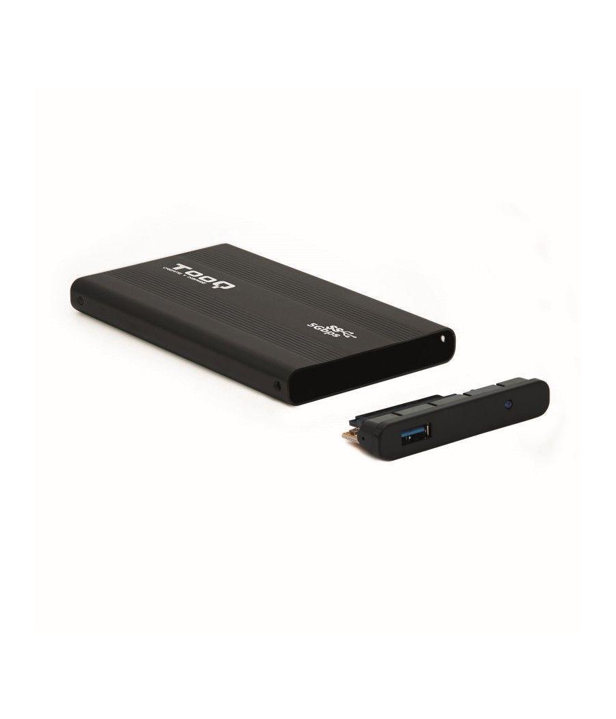 Tooq tqe-2524b caja hd 2.5" sata3 usb 3.0 negra