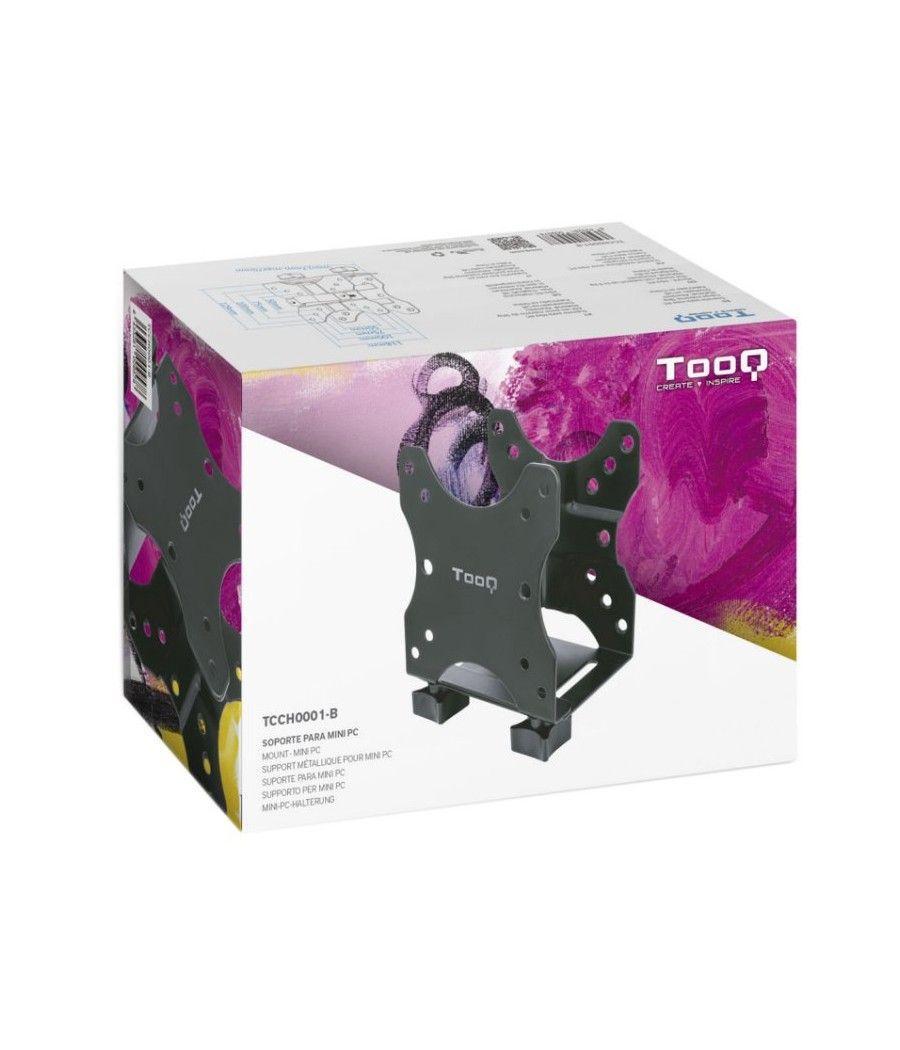 Tooq soporte metálico para mini pc negro