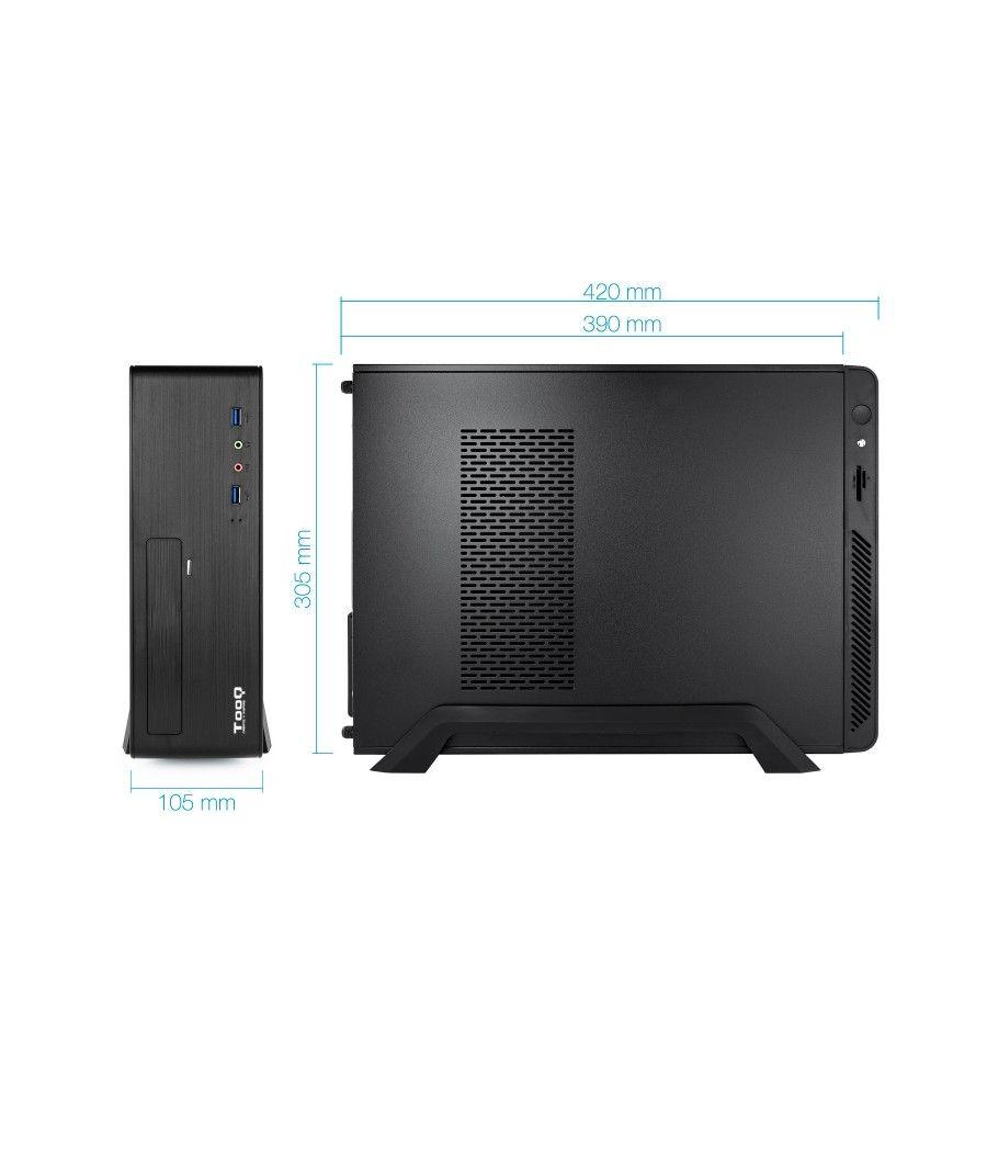 Tooq caja micro atx/itx tqc-3006du3c 500w usb3.0