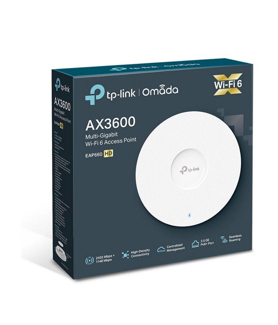 Tp-link eap660hd ap wifi6 ax3600 techo dual 1x2.5g