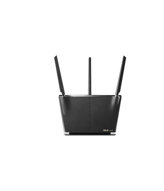 ASUS RT-AX68U AX2700 AiMesh router inalámbrico Ethernet Doble banda (2,4 GHz / 5 GHz) Negro - Imagen 1