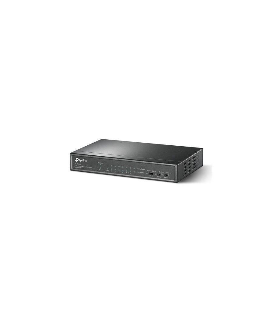 TP-Link TL-SF1009P switch No administrado Fast Ethernet (10/100) Energía sobre Ethernet (PoE) Negro