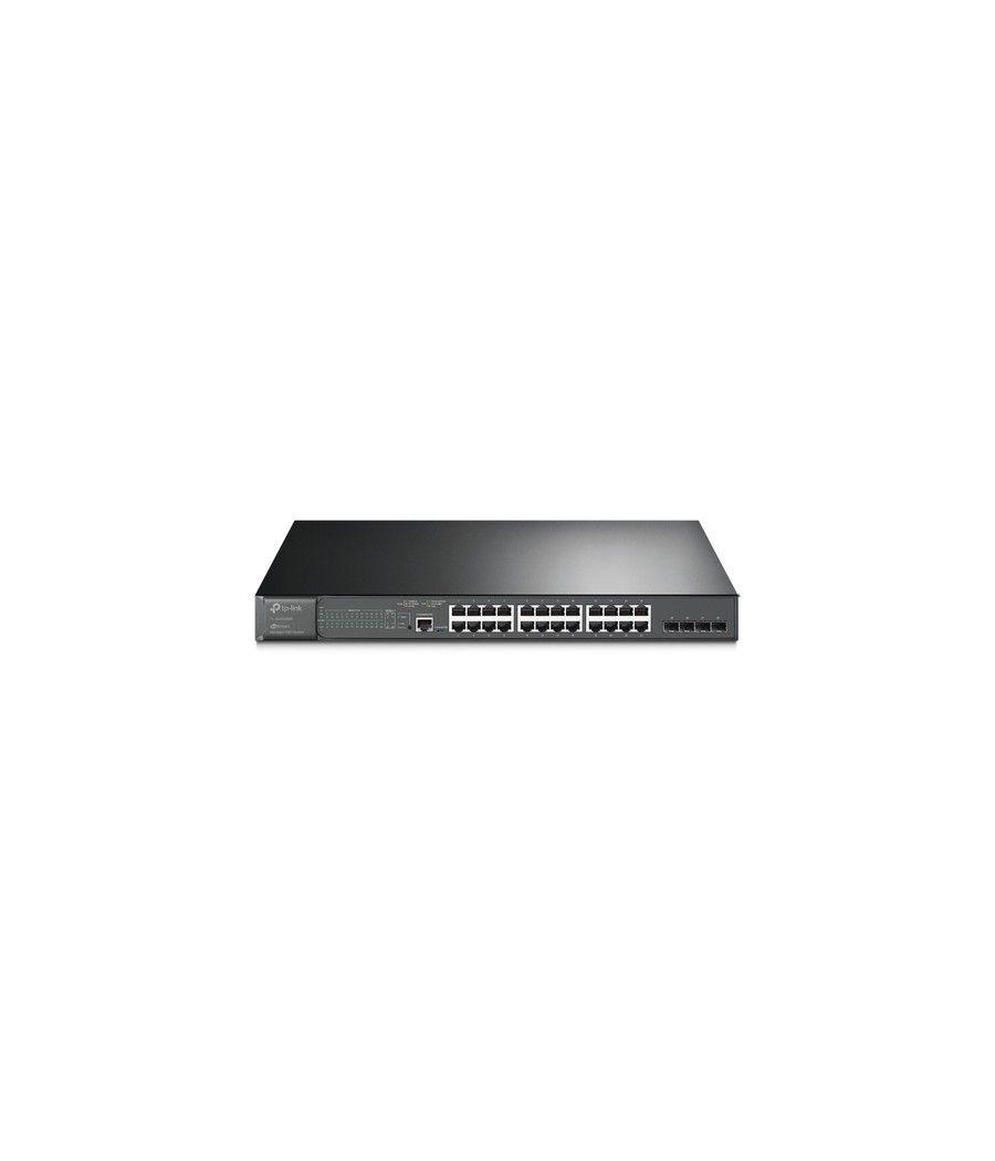 TP-LINK TL-SG3428MP switch Gestionado L2/L2+ Gigabit Ethernet (10/100/1000) Energía sobre Ethernet (PoE) Negro