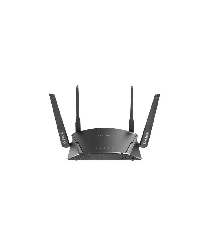 Router wifi dualband d-link dir-1960 exo ac1900 mesh wave2 1p wan 4p lan giga 1xusb3.0 triple vlan ftth para fibra óptica