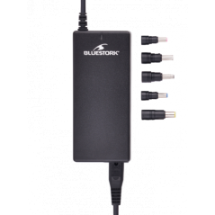 Bluestork pw-nb-90-acer-dell adaptador e inversor de corriente interior 90 w negro