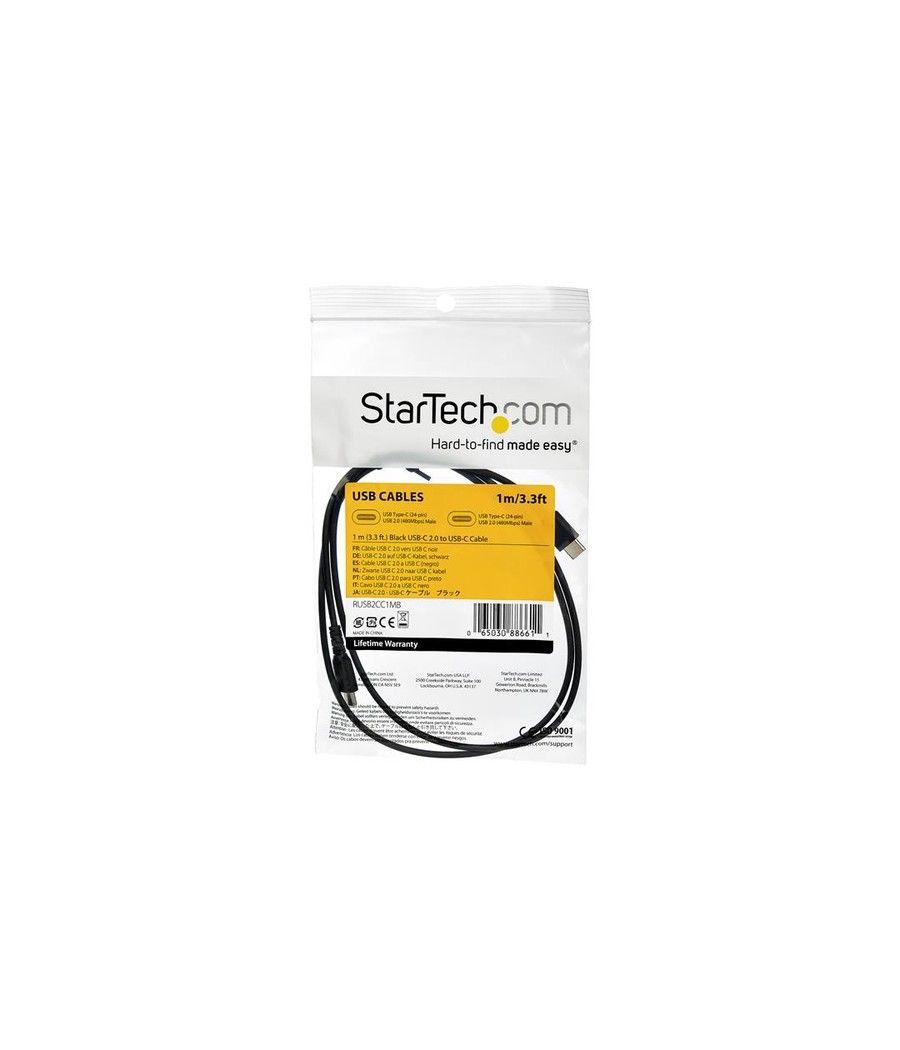 StarTech.com Cable de 1m USB 2.0 a USB-C - Negro - Imagen 6