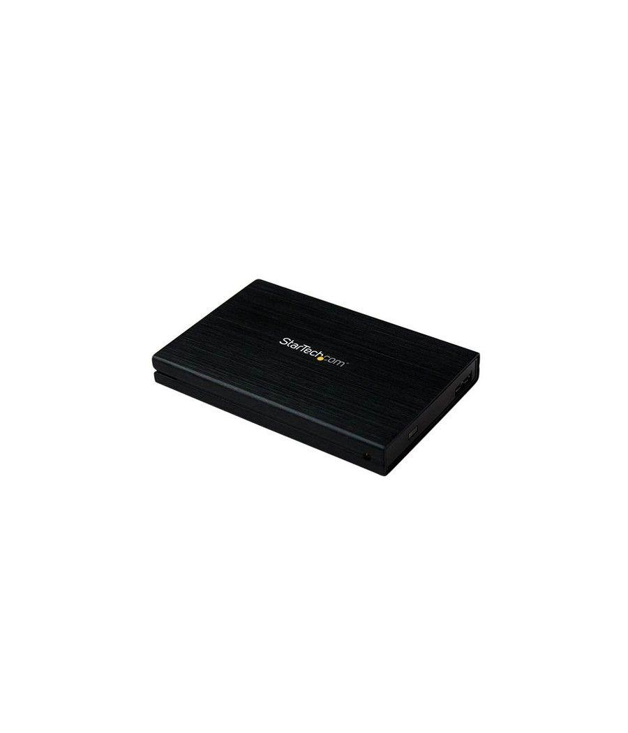 StarTech.com Caja Carcasa de Aluminio USB 3.0 de Disco Duro HDD SATA 3 III 6Gbps de 2,5 Pulgadas Externo con UASP - Imagen 1