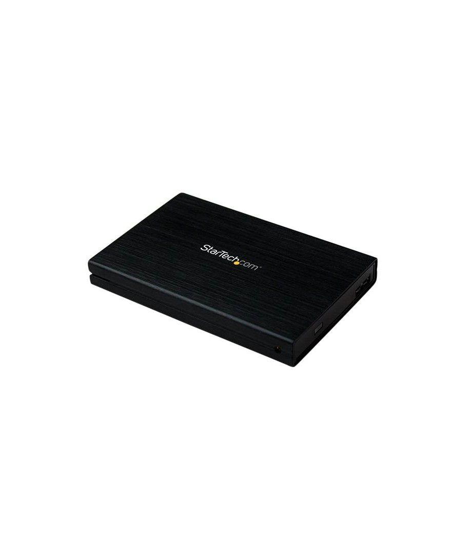 StarTech.com Caja Carcasa de Aluminio USB 3.0 de Disco Duro HDD SATA 3 III 6Gbps de 2,5 Pulgadas Externo con UASP - Imagen 2