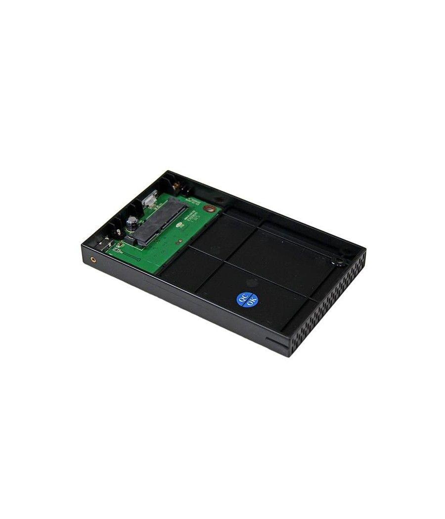 StarTech.com Caja Carcasa de Aluminio USB 3.0 de Disco Duro HDD SATA 3 III 6Gbps de 2,5 Pulgadas Externo con UASP - Imagen 4