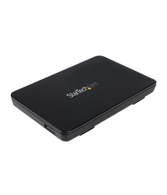 StarTech.com Caja USB 3.1 (10 Gbps) sin herramientas de 2,5 pulgadas SATA III - Imagen 1