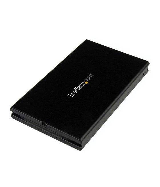 StarTech.com Caja USB 3.1 (10Gbps) con Cable USB-C Integrado para Unidades SATA de DD/SSD de 2,5" - Imagen 1