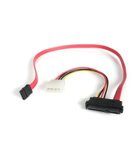 StarTech.com Adaptador Cable de 45cm Divisor SAS 29 Pines a Molex Macho LP4 y SATA - SFF-8482 - Imagen 3