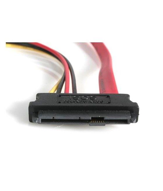 StarTech.com Adaptador Cable de 45cm Divisor SAS 29 Pines a Molex Macho LP4 y SATA - SFF-8482 - Imagen 4