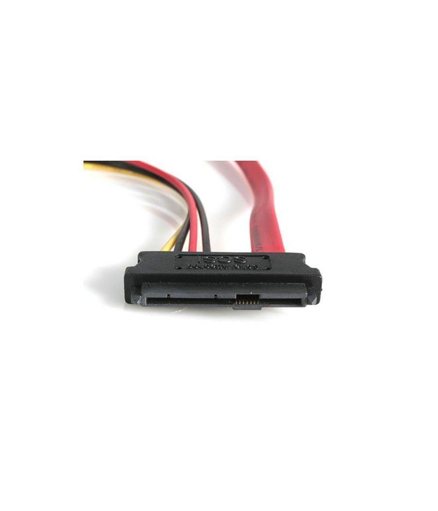 StarTech.com Adaptador Cable de 45cm Divisor SAS 29 Pines a Molex Macho LP4 y SATA - SFF-8482 - Imagen 4