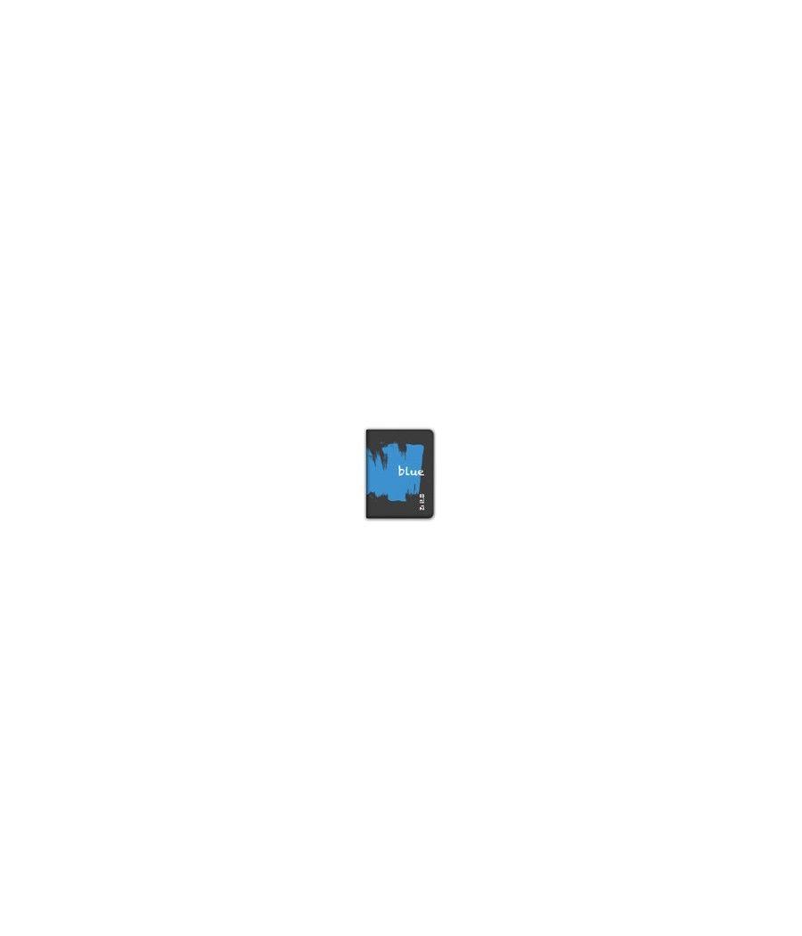 Ziron zx008 funda para tablet 20,3 cm (8") folio negro, azul